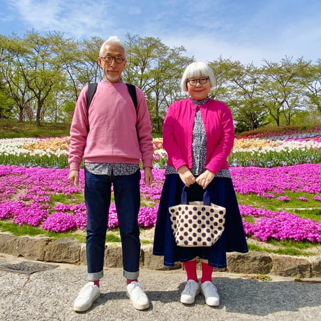 Japanese Couple Match Outfits Stylish Instagram