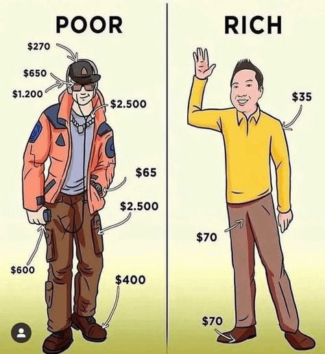 Poor vs RICH - 9GAG