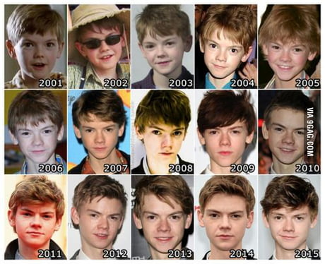 Thomas brodie sangster evolution 9GAG