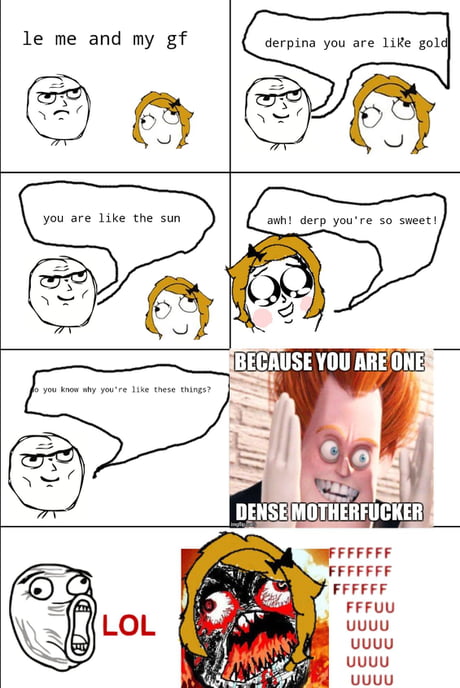 My first attempt at rage comics - 9GAG