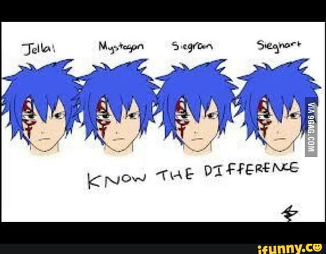 Know The Difference B Fairy Tail Rave Master 9gag