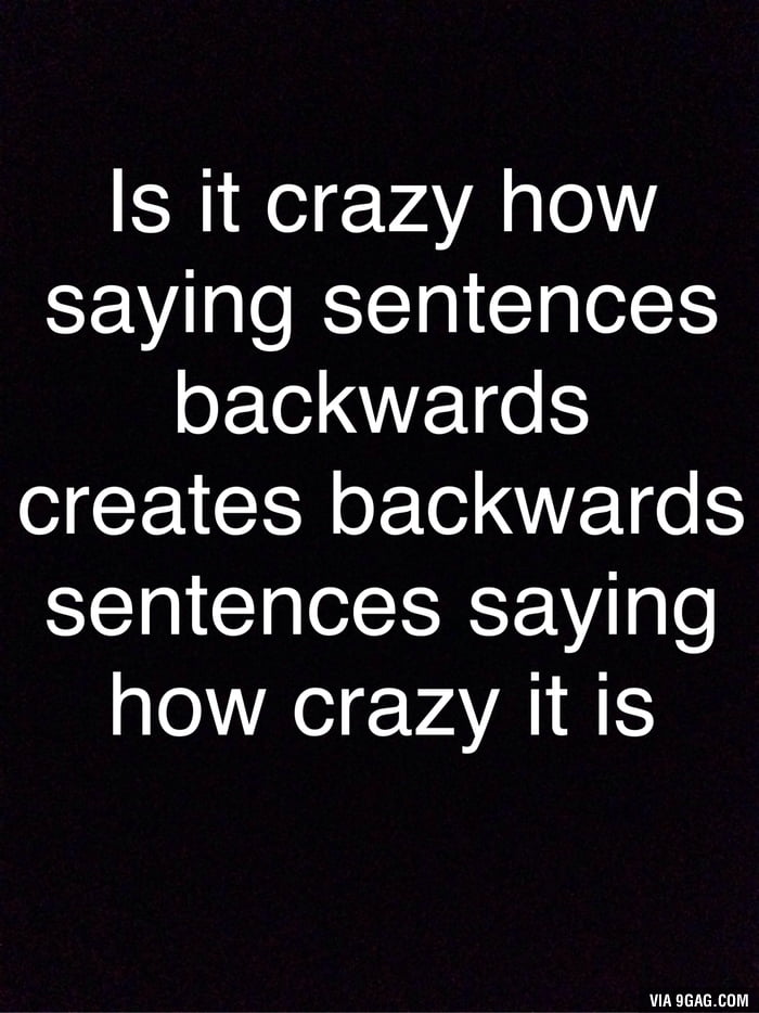 Crazy right