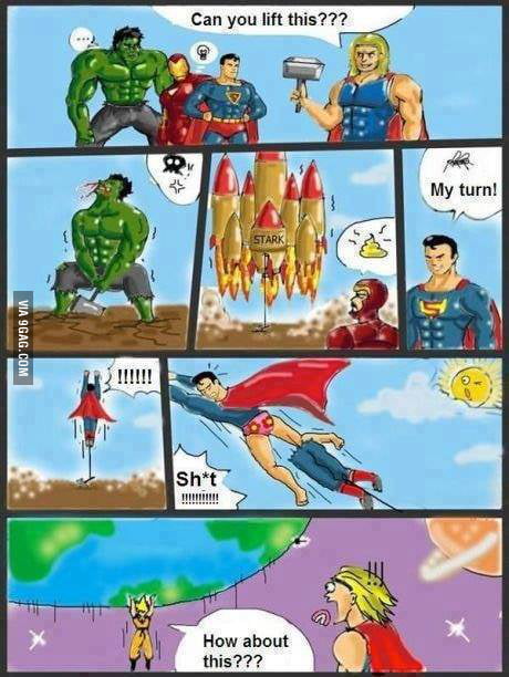 avengers vs goku