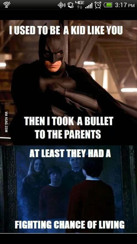 When Batman meets Harry Potter - 9GAG