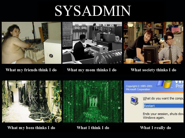 System Admin... - 9GAG