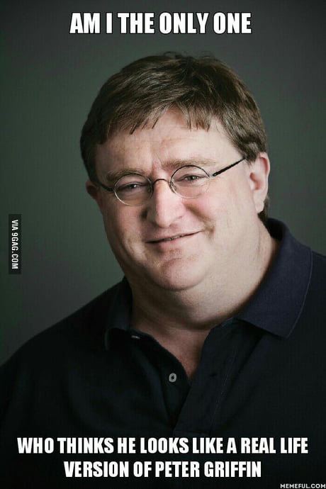 Gabe Newell, our lord and saviour - 9GAG