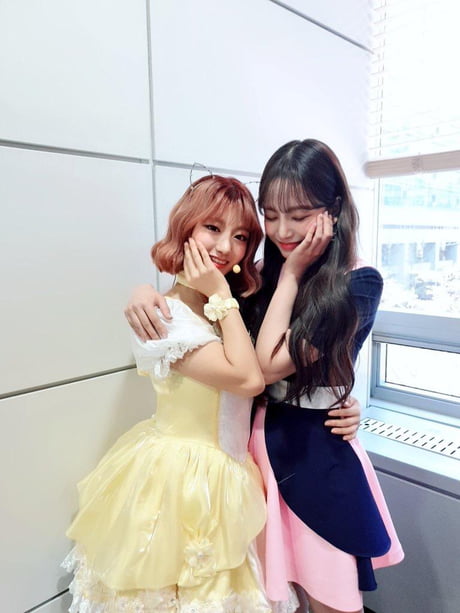 190417 Iz One Jo Yuri X Pink Fantasy Yubin 9gag<script async src=