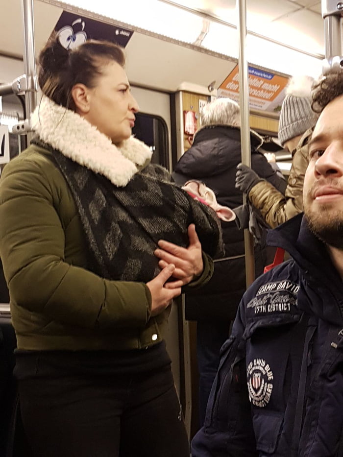 Later an elder guy went up to her and asked her if she gave birth to that.