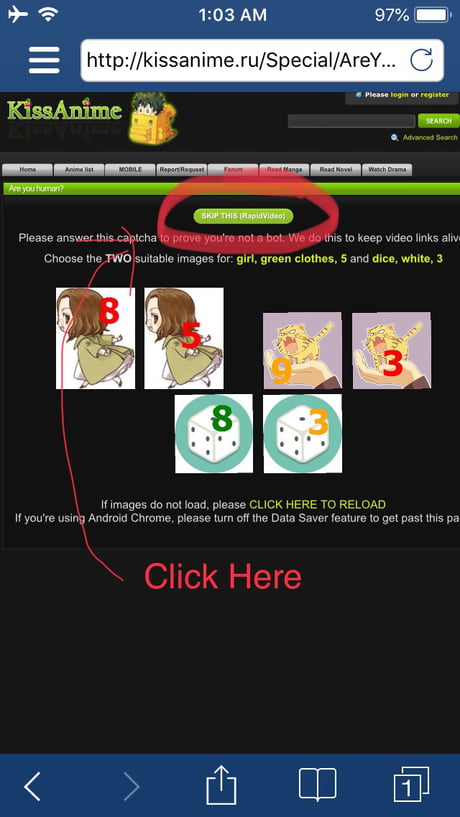 Skip Button For People Who Dont Want To Answer The Captcha 9gag