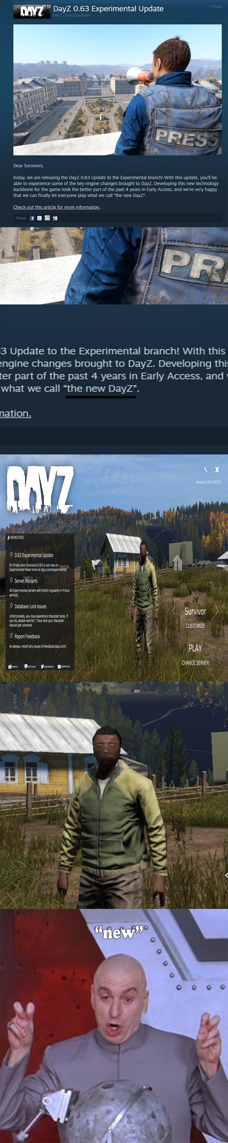 Pubg Mobile DayZ mod just went live. - 9GAG