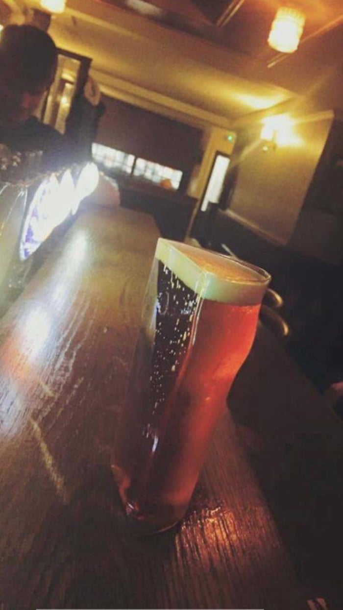 When You Ask For A Half Pint In Ireland They Take It Literally
