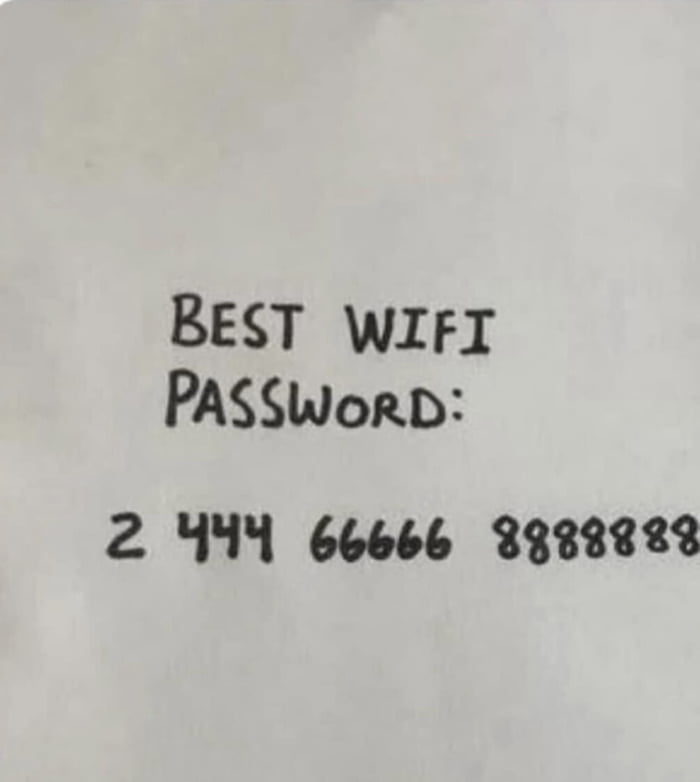 Best password ever - 9GAG