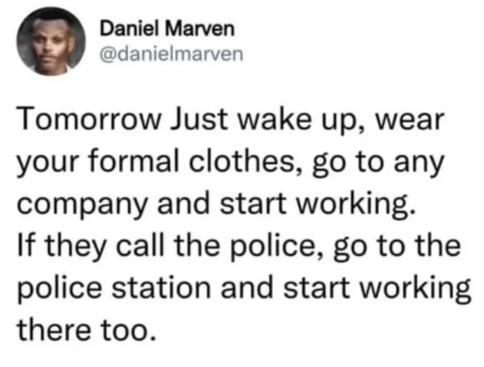 Just do it!