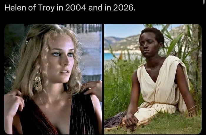 The whole war becomes about the Greeks trying to dump her in Troy but the Trojans are having none of it.