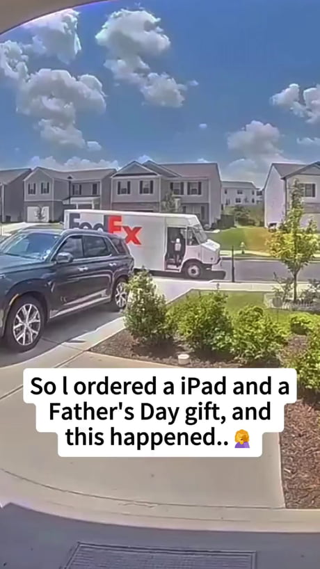 So sad some people can't get their own Father's Day gift and have to do this