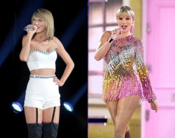 Taylor Swift's thicc transformation 9GAG