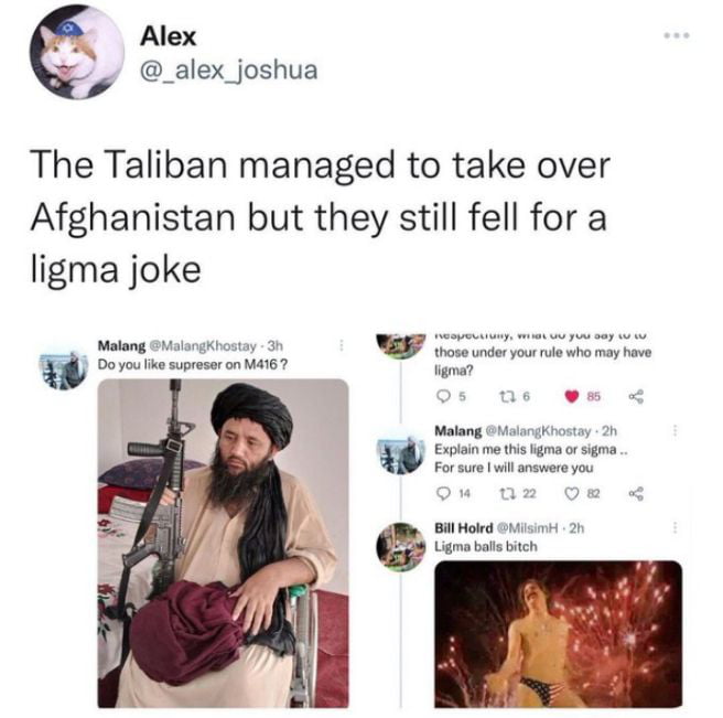 Uncultured taliban