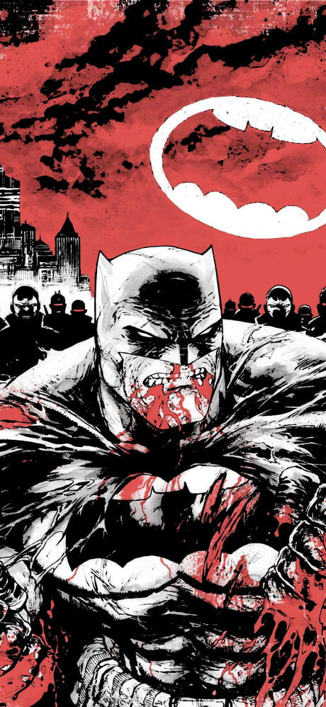 The Dark Knight Returns: Batman and the mutants wallpaper - 9GAG