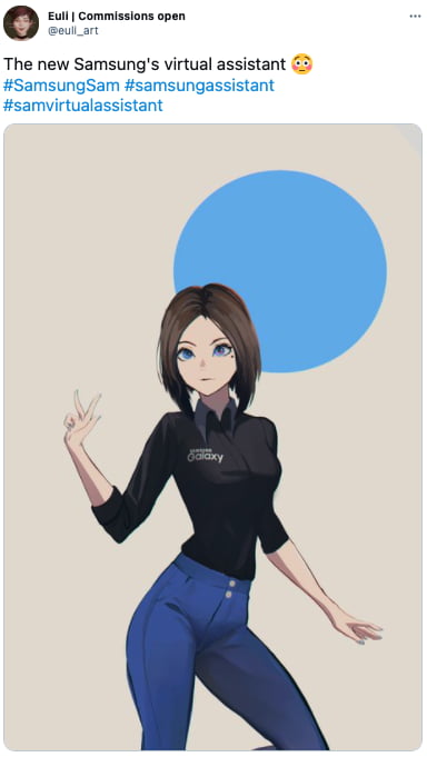 bestpictsvqa ベストコレクション Anime Girl Samsung Assistant Sam