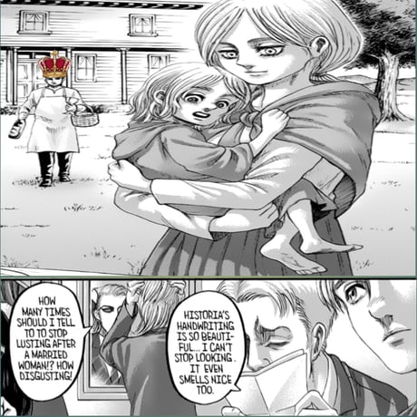 Most People Choose To Be A Simp Like Reiner But Not Everyone Can Be A King Like Farmer Kun Attack On Titan Chapter 139 9gag