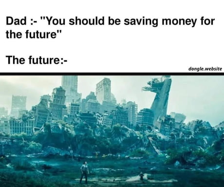 Who is saving money for the future