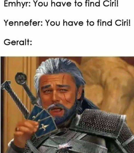 Best Funny gwent the witcher card ga Memes - 9GAG