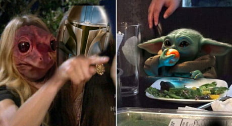 Stop Hating On Baby Yoda For Eating Snackies 9gag
