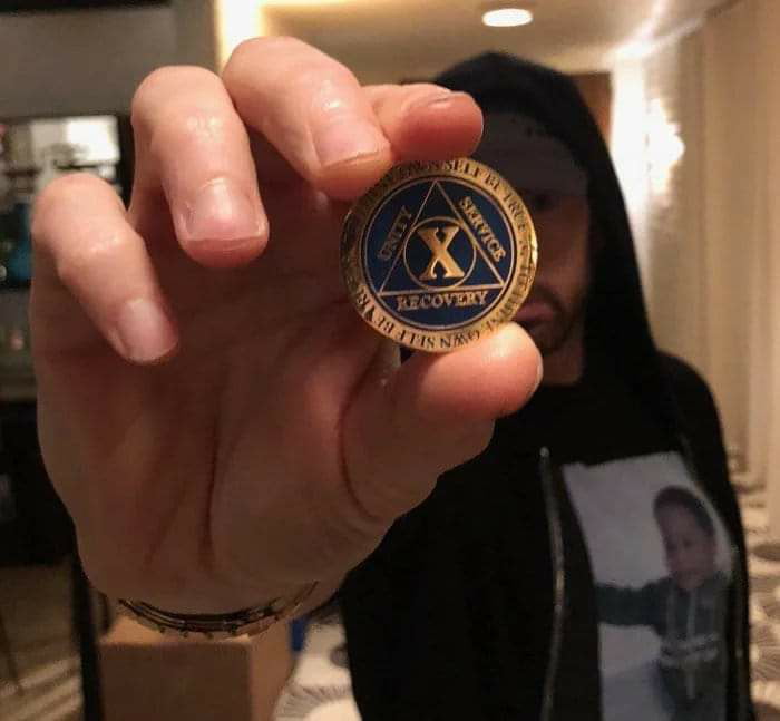 11 years of sobriety for Eminem today