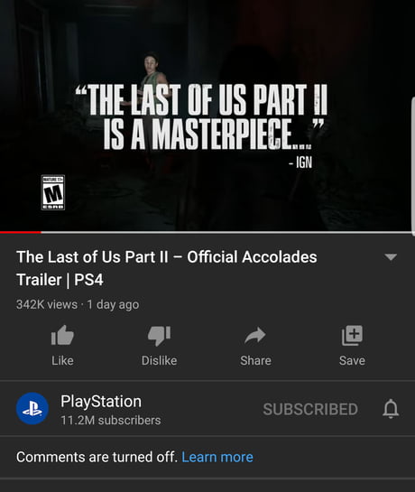 The Last of Us Part 1 - Official Accolades Trailer