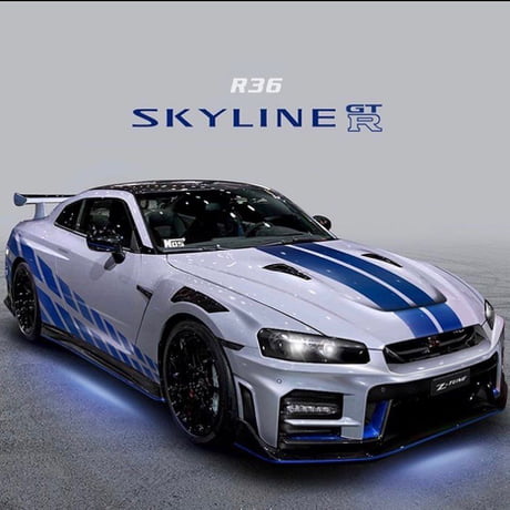 R36 Skyline about to debut Le Mans hybrid V6 engine from Vision concept. -  9GAG