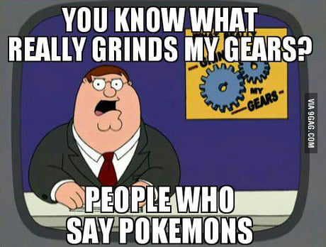 The Plural Is Pokemon Damnit 9gag