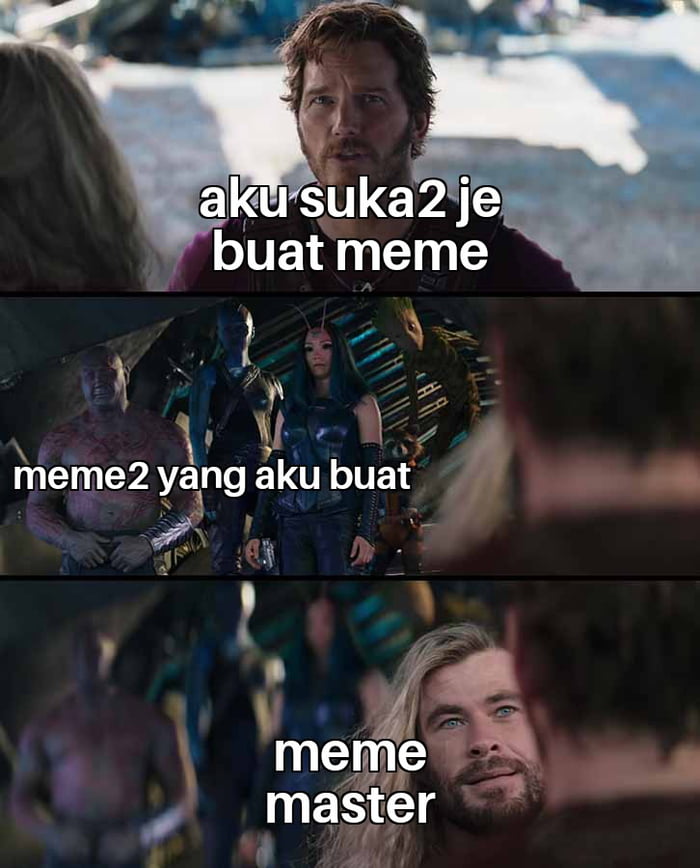 Sori meme master kalau salah format. Kahkahkah! - 9GAG