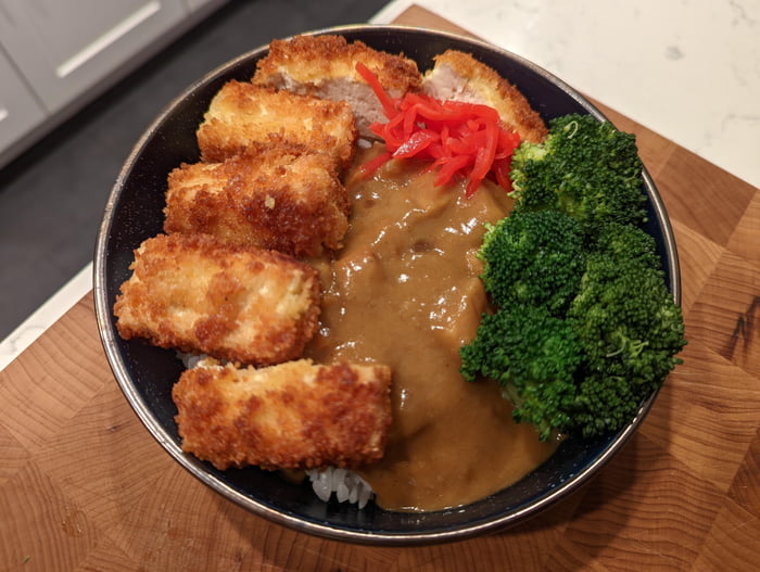 Tofu Katsu With S&B Golden Curry - 9GAG