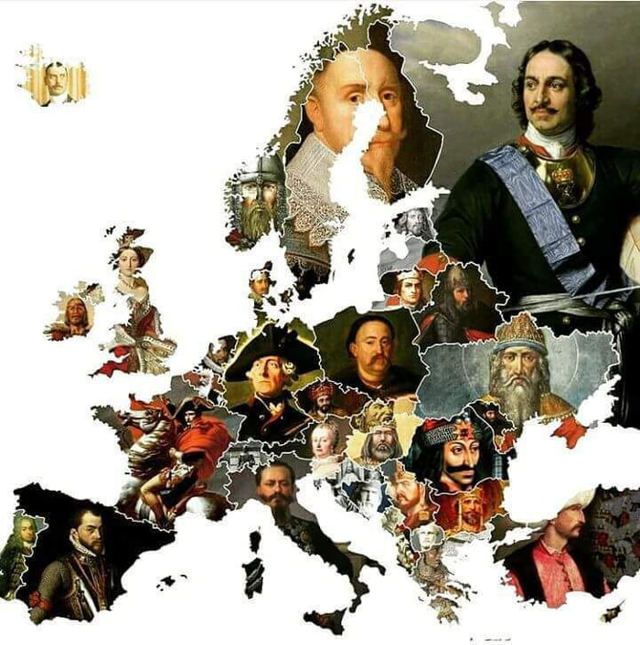Most known ruler of every european country, can you guess every each one of them?