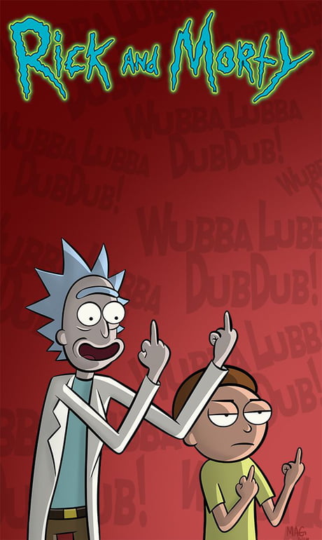 Need a Rick and Morty wallpaper? - 9GAG