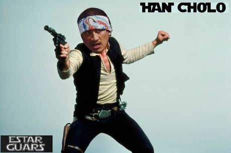 Who knows if Han Solo was a Dodgers fan? But 'Han Cholo' is