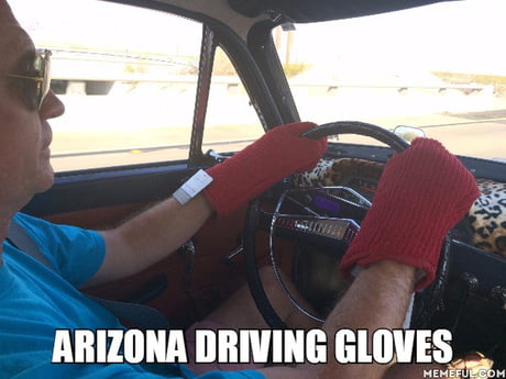 Arizona Driving Gloves - 9GAG