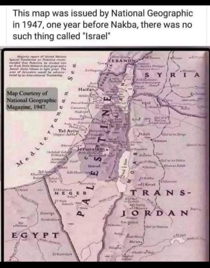 There was no palestine before israel - 9GAG