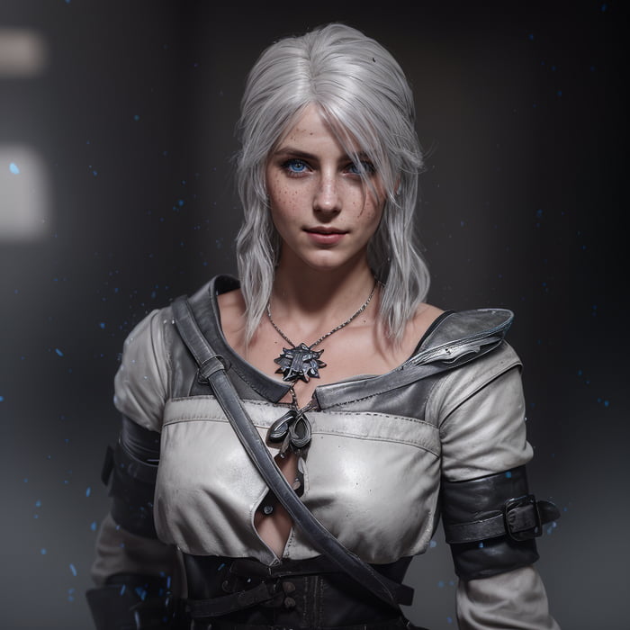 C I R I The Witcher Remastered Using AI 9GAG