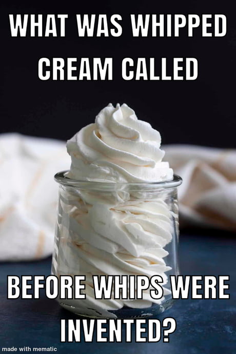 Whipped Cream Meme