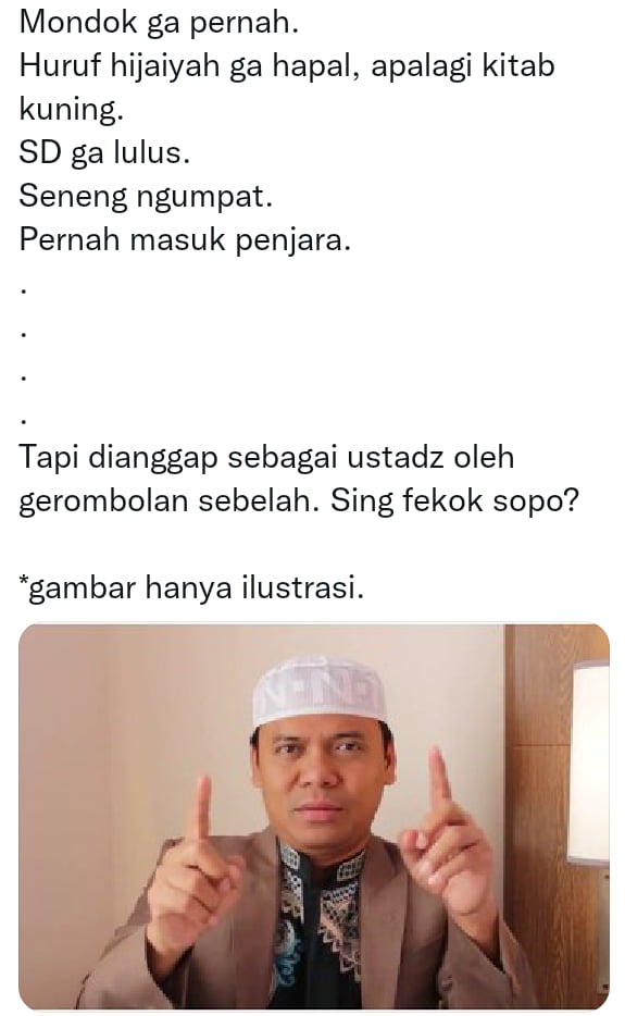 Sugik pernah nanya ijazah Jokowi ternyata cuma lulusan SD - 9GAG