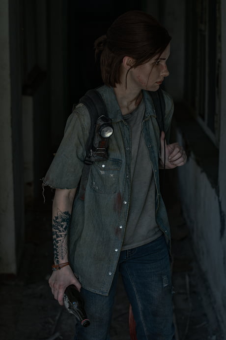 Ellie from The Last of Us Part II! Third cosplay I've done! - 9GAG