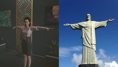 T-Pose Jesus - 9GAG