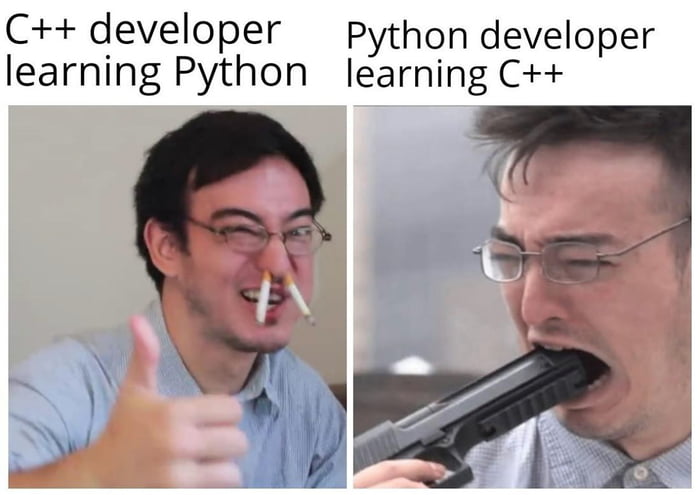 What happens when C++ Developer is learning Python and Python Developer ...