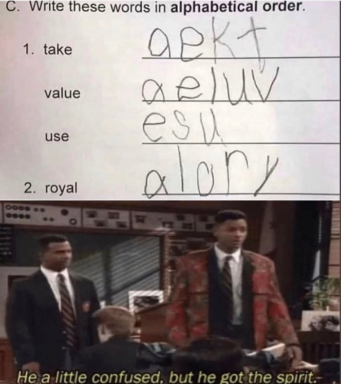 This kid is a genius, just not in the way the teacher intended