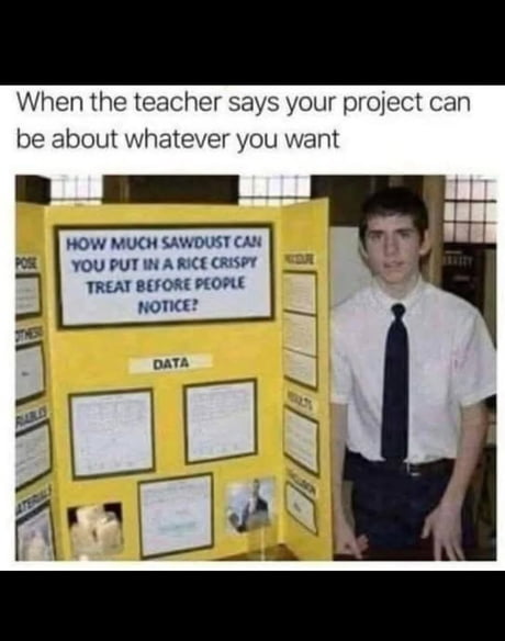 My kind of science fair project