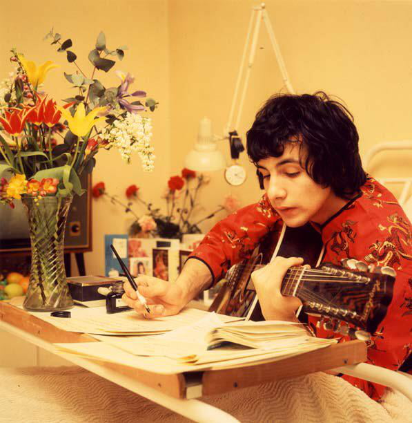 A very young Cat Stevens in 1968 writing some songs - 9GAG