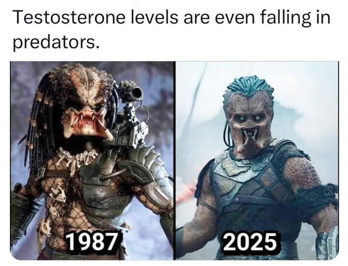 The Non Binary Predator…..