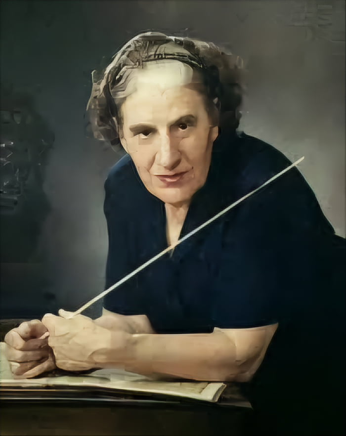 Antonia Brico (1902 - 1989) first female conductor - 9GAG