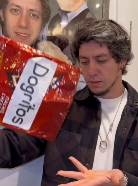 When you drop the last chip in front of your dog